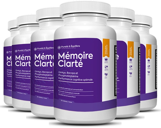 Pack 6 Bouteilles Mémoire Clarté